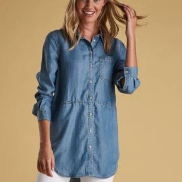 BARBOUR Coastal Collection Sailboat Shirt. - Picture 1 of 9
